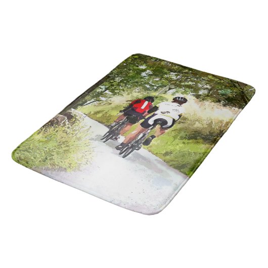 ZYKLING BADEMATTE (Schrägansicht)