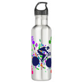 ZYKLING EDELSTAHLFLASCHE (Vorderseite)