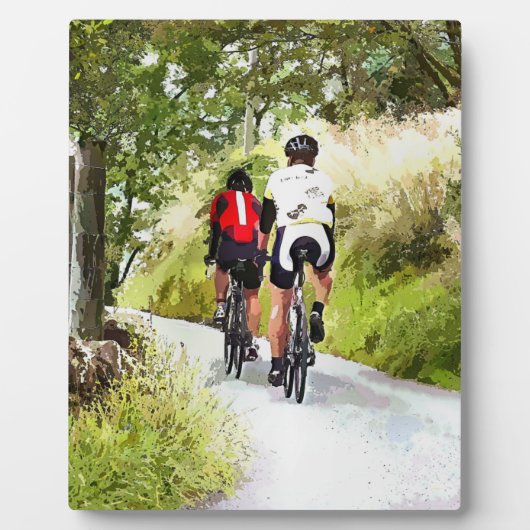 ZYKLING FOTOPLATTE (Vorderseite)