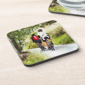 ZYKLING GETRÄNKEUNTERSETZER (Linke Seite)