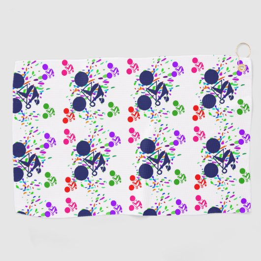 ZYKLING GOLFHANDTUCH (Horizontal)