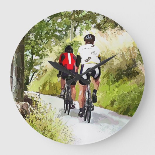 ZYKLING GROßE WANDUHR (Vorderseite)