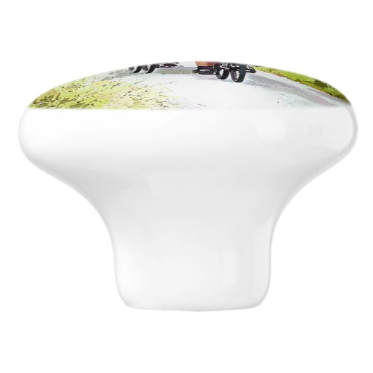 ZYKLING KERAMIKKNAUF (Seitenansicht)