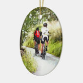 ZYKLING KERAMIKORNAMENT (Links)