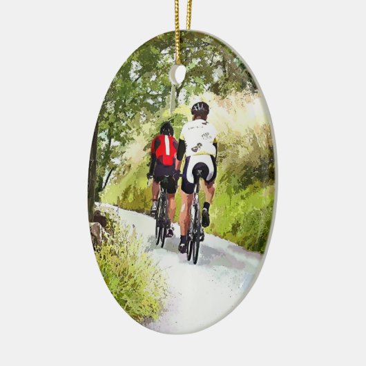 ZYKLING KERAMIKORNAMENT (Links)