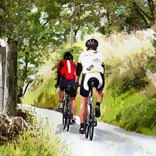 ZYKLING KERAMIKORNAMENT