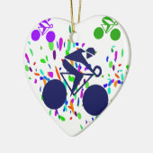 ZYKLING KERAMIKORNAMENT (Links)