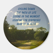 ZYKLING MAGNET (Vorne)