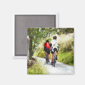 ZYKLING MAGNET (Vorderseite/Rückseite)