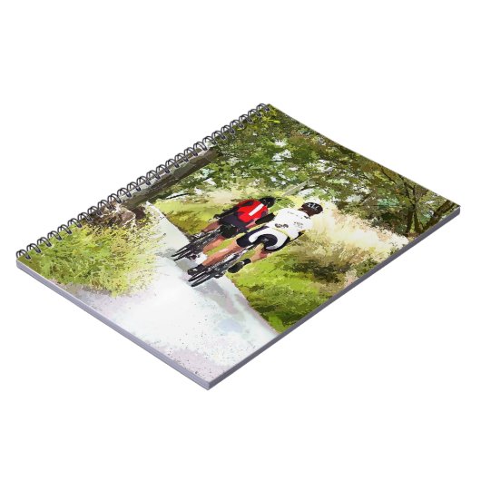 ZYKLING NOTIZBLOCK (Linke Seite)