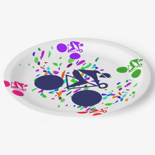 ZYKLING PAPPTELLER (Schrägansicht)