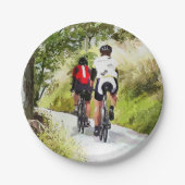 ZYKLING PAPPTELLER (Vorderseite)