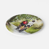 ZYKLING PAPPTELLER (Schrägansicht)