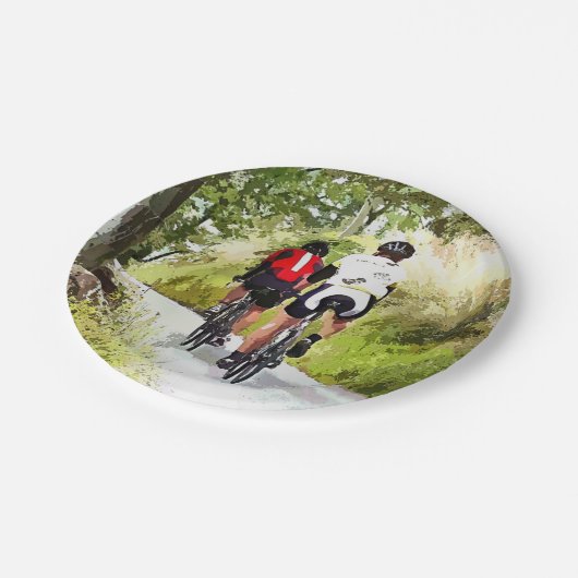 ZYKLING PAPPTELLER (Schrägansicht)