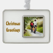 ZYKLING Rahmen-Ornament SILBER (Vorderseite)