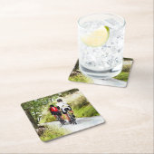 ZYKLING RECHTECKIGER PAPPUNTERSETZER (Vor Ort)