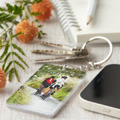 ZYKLING SCHLÜSSELANHÄNGER (Vorderseite rechts)