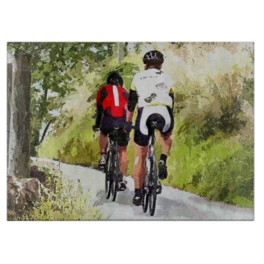 ZYKLING SCHNEIDEBRETT (Vorderseite)