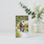 ZYKLING VISITENKARTE (Stehend Vorderseite)