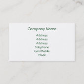 ZYKLING VISITENKARTE (Rückseite)