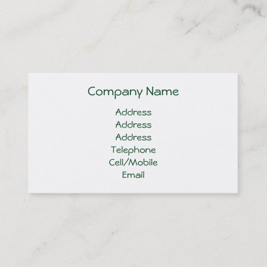 ZYKLING VISITENKARTE (Rückseite)