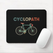 Zyklobahn Funny Bicyclist Spaß Mousepad (Mit Mouse)