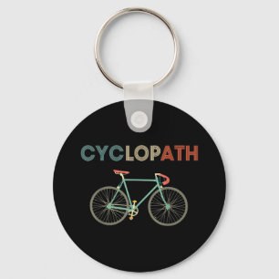 Zyklobahn Funny Bicyclist Spaß Schlüsselanhänger