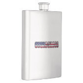 Zyklocross-amerikanische Flagge Flachmann (Rechts)