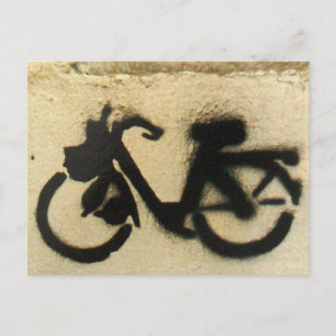 Zyklomoteur Postkarte
