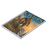 Zyklop, Gothic Fantasy Monster Notizblock (Linke Seite)