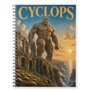 Zyklop, Gothic Fantasy Monster Notizblock