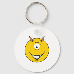 Zyklop Monster Gesicht Schlüsselanhänger