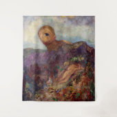 Zyklop | Odilon Redon | Wandteppich (Vorderseite)