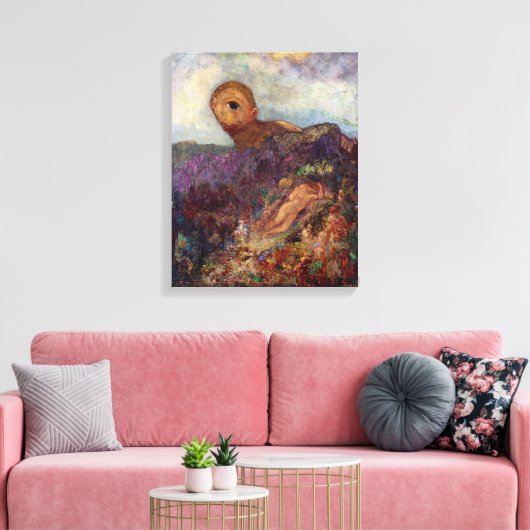 Zyklopen | Odilon Redon | Leinwanddruck (Insitu (Wohnzimmer))