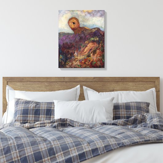 Zyklopen | Odilon Redon | Leinwanddruck (Insitu (Schlafzimmer))