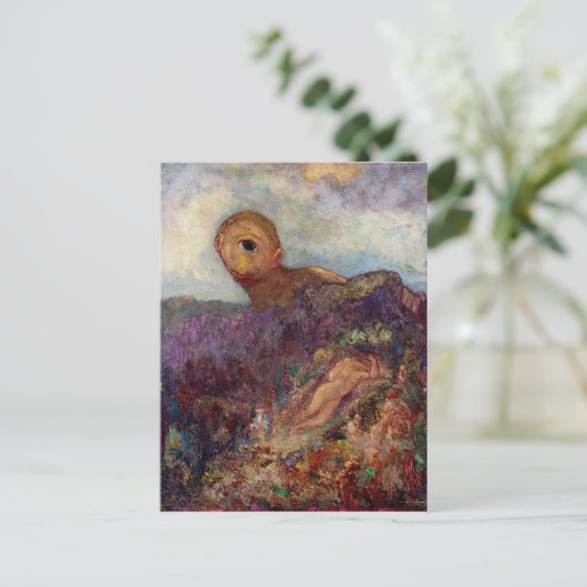 Zyklopen | Odilon Redon | Postkarte (Stehend Vorderseite)