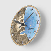 Zyklopenuhr Runde Wanduhr (Winkel)