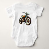 Zyklus aufkreuzen baby strampler (Rückseite)