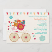 Zyklus der Liebe Brautdusche Einladung (Vorderseite)