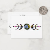 Zyklus der unzerbrechlichen Natur Mitteilungskarte (Vorderseite/Rückseite Beispiel)