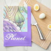 Zyklus des Leben-Drache-Zeichnens Geschirrtuch (Viertel Falte)