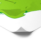 Zyklus einer Hornhaut-Pflanze Diagramm Poster (Ecke)