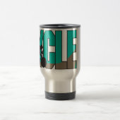 Zyklus - Gebirgsradfahren Reisebecher (Mittel)