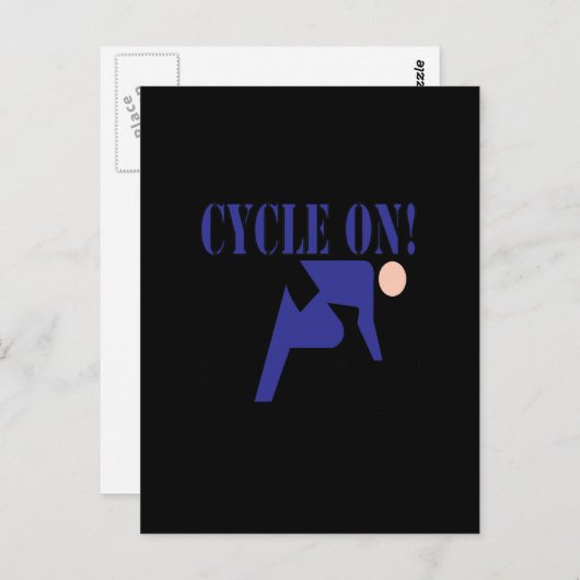 Zyklus Postkarte (Vorne/Hinten)