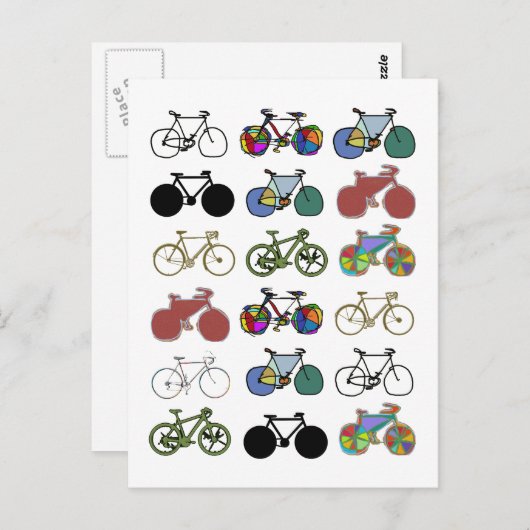 Zyklusbilder Postkarte (Vorne/Hinten)