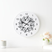 Zykluskreis der Wall-Uhr Große Wanduhr (Zuhause)