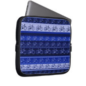 Zyklusmuster mit Streifen Laptopschutzhülle (Vorne Rechts)