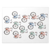 Zyklusmuster Notizblock (Vorderseite)