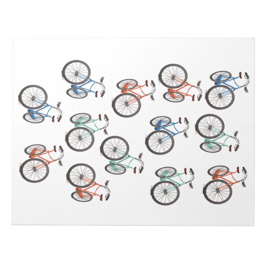 Zyklusmuster Notizblock (Vorderseite)