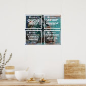 Zyklusplakate 5-8 poster (Küche)